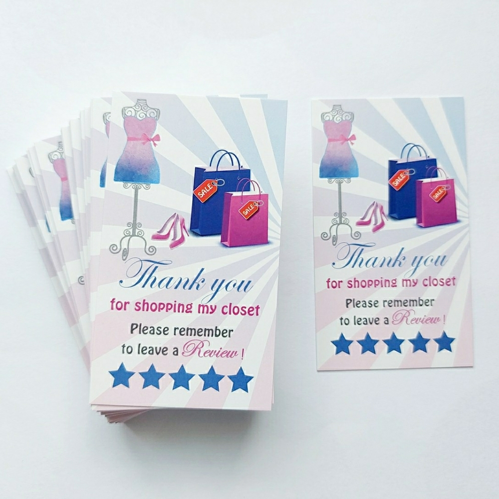 100 Thank You Cards - Picture 6 of 6